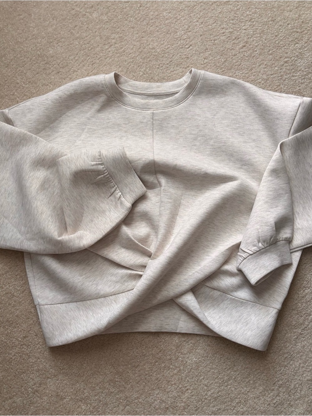 Old Navy Bounce Twist Front Sweatshirt